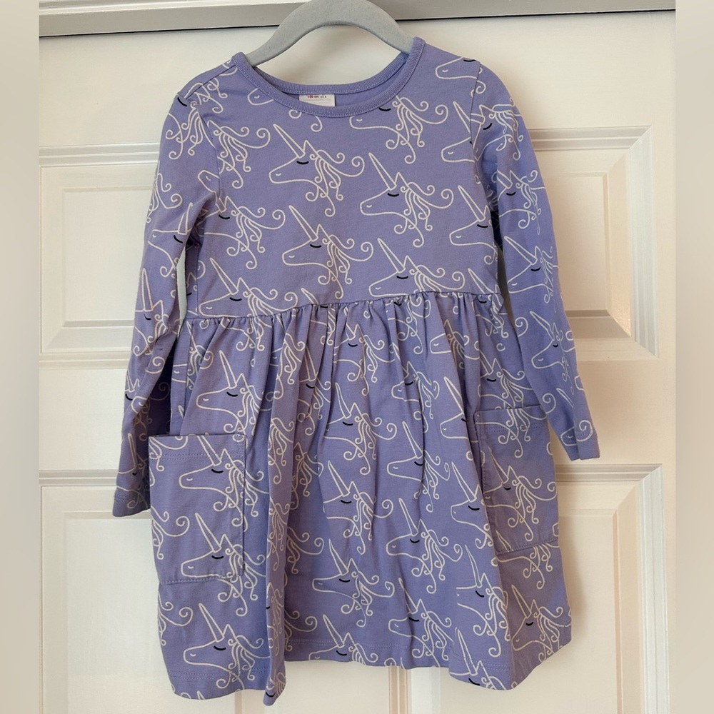 Unicorn Print Pocket Dress
